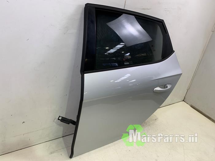 Portier 4Deurs links-achter van een Seat Leon (LX7W), Gebruikt, -, Deur, -