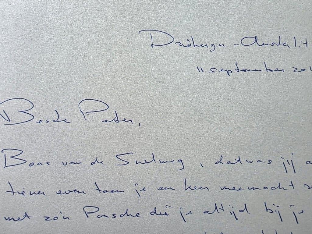"BAAS van de Snelweg ...", 20e eeuw of later, Ophalen of Verzenden, Olaf van Goole * Lex Goumare, Zo goed als nieuw