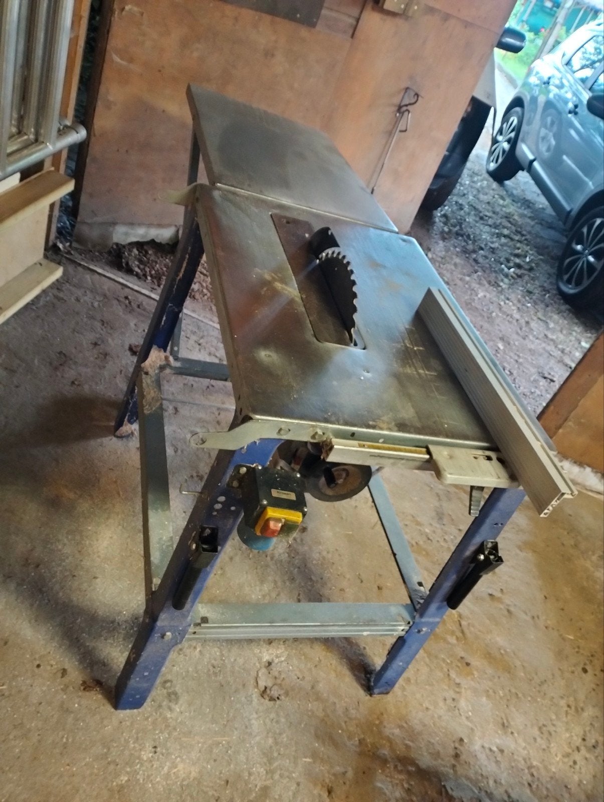 Metabo TKHS 315 M Zaagtafel - Hoogte Verstelbaar, Doe-het-zelf en Verbouw, Ophalen, Gebruikt, Cirkelzaag, 70 mm of meer