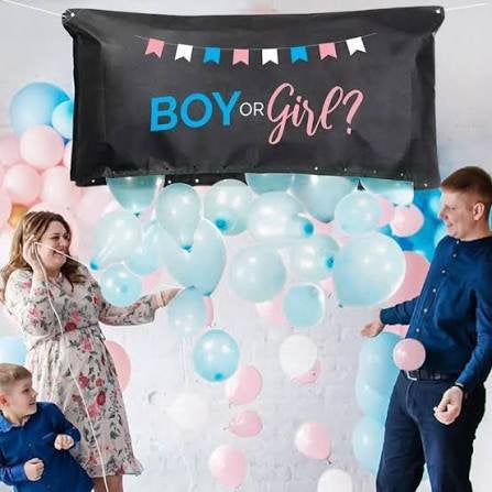 Partij gender reveal balloon drops nieuw, Hobby en Vrije tijd, Ophalen of Verzenden, Nieuw, Versiering, Geboorte of Huwelijk