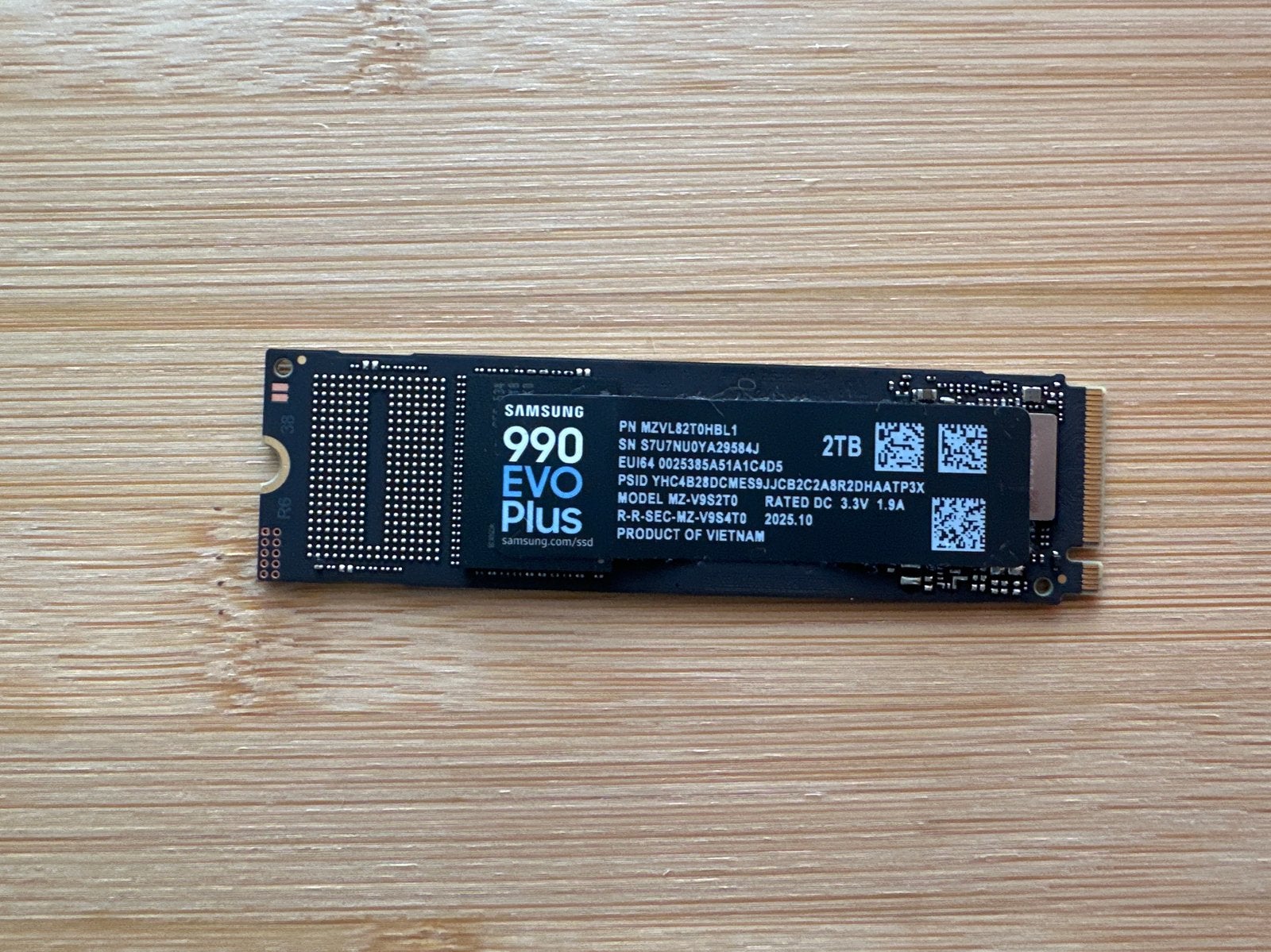 Ongebruikte Samsung 990 EVO Plus 2TB NVMe SSD, Computers en Software, Ophalen, Intern, Server, SSD