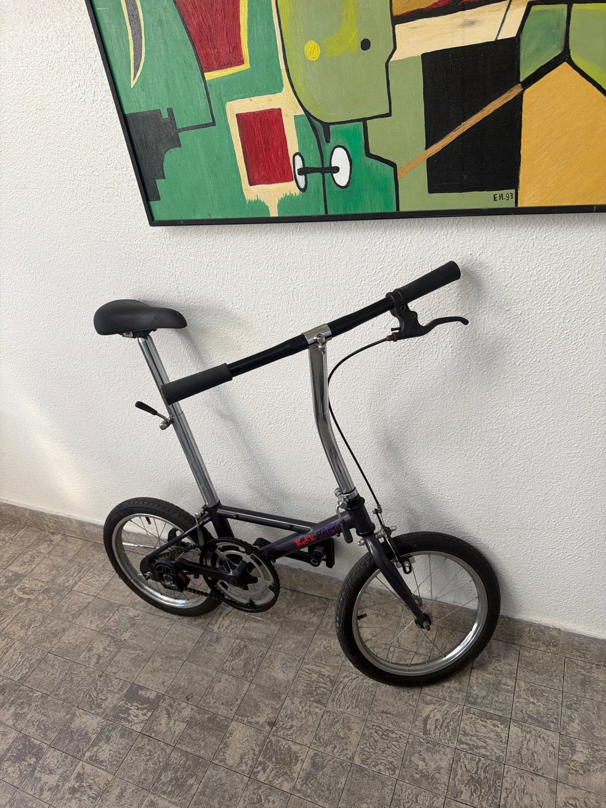 Compacte Treinfiets / Vouwfiets, Gebruikt, 16 tot 18 inch, Versnellingen, Totaal opvouwbaar