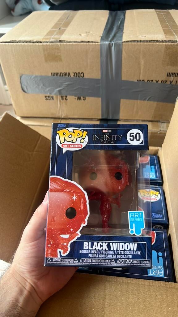 Funko Pop Black Widow Art 30 stuks, Verzamelen, Ophalen of Verzenden, Zo goed als nieuw