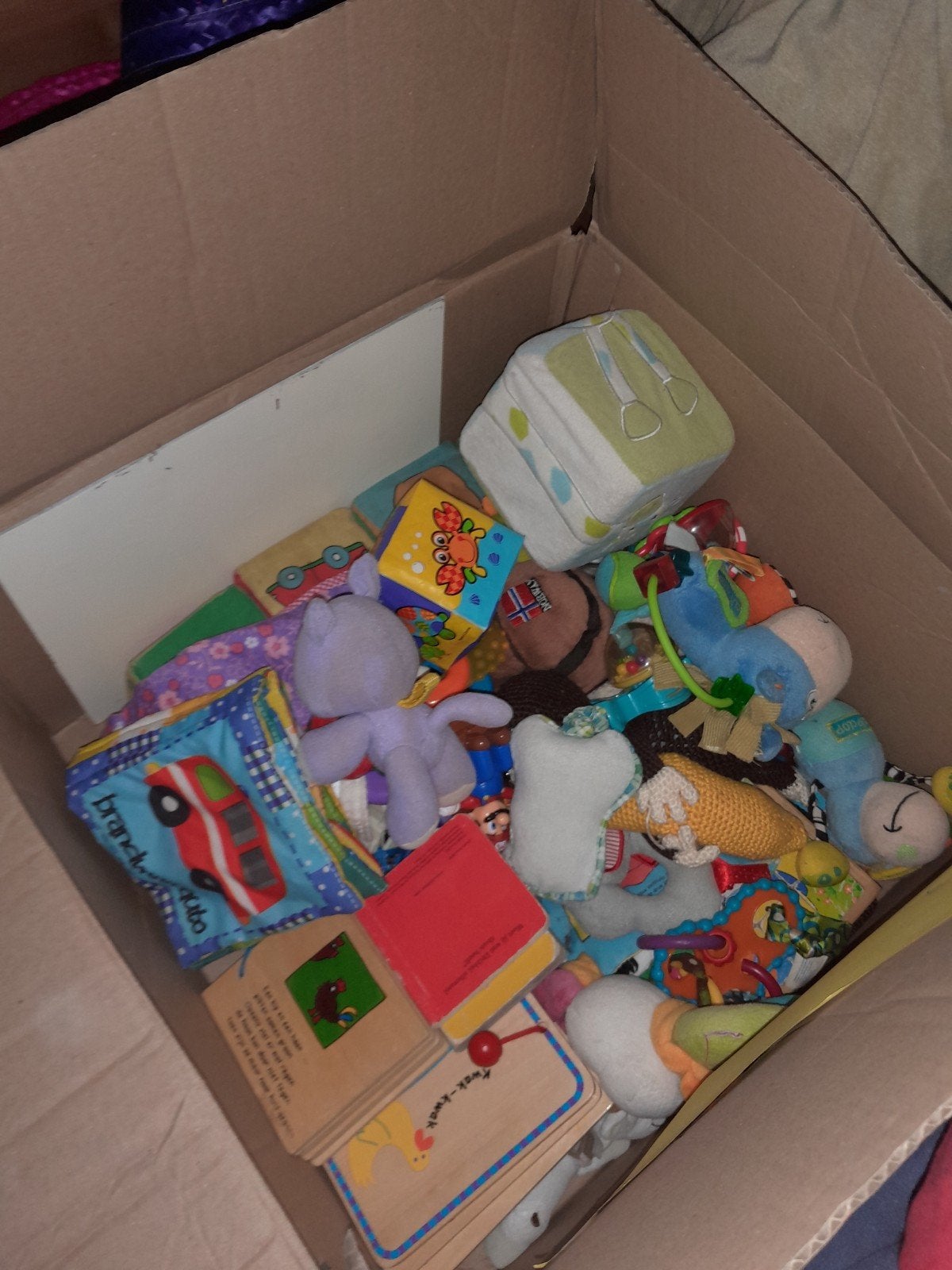 Grote doos met divers baby- en kinderspeelgoed, Ophalen of Verzenden, Gebruikt, Jongen of Meisje