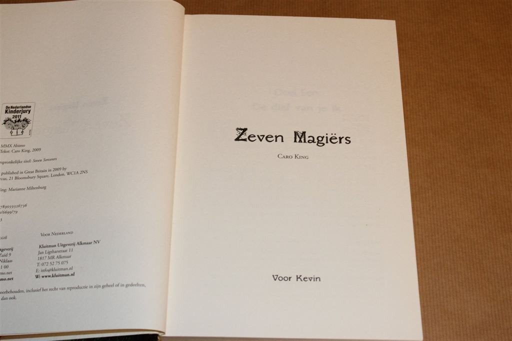 7 Magiërs — Caro King — Zoektocht Naar Broertje, Ophalen of Verzenden, Gelezen