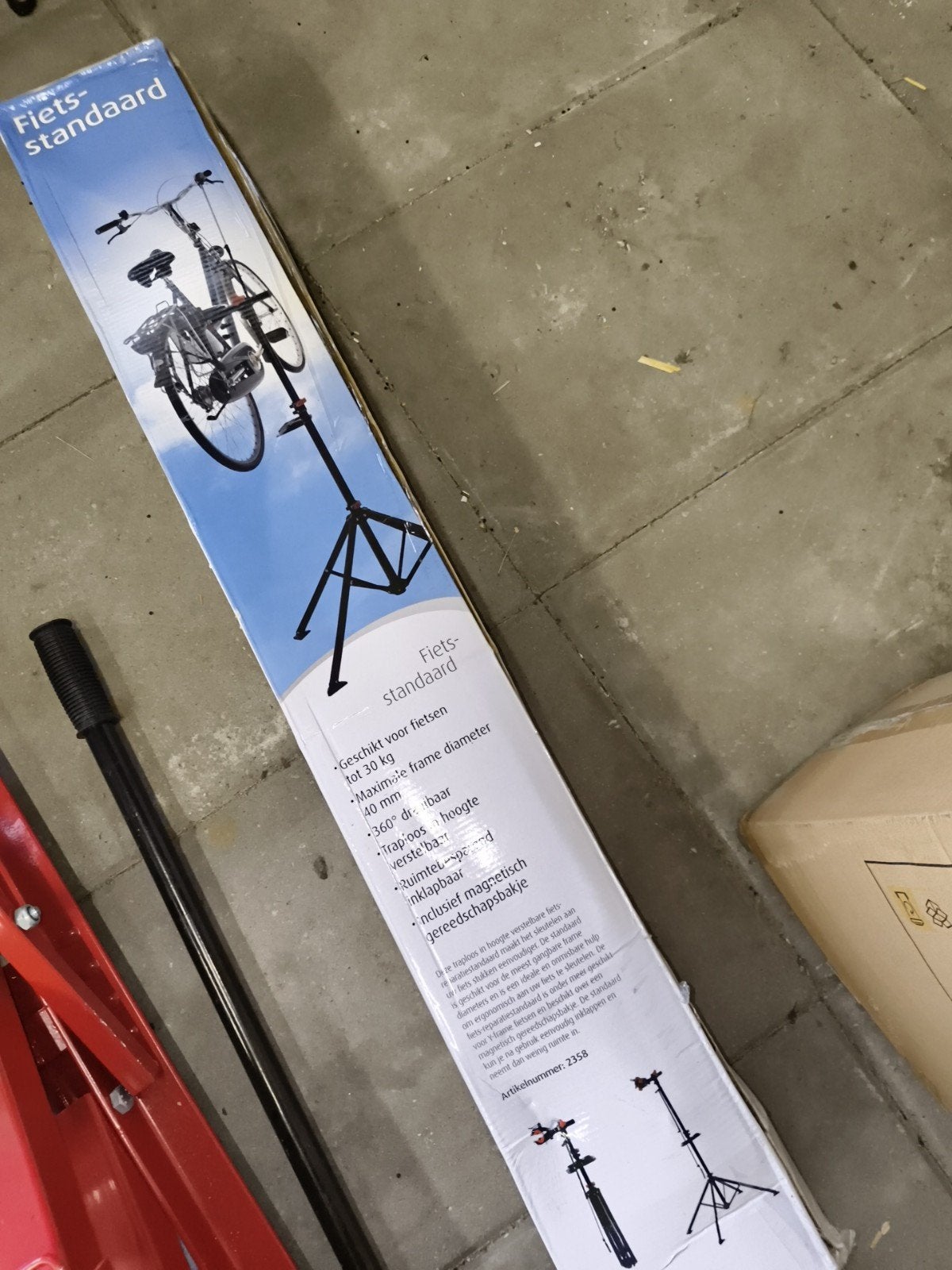 Fietsstandaard, Ophalen, Nieuw