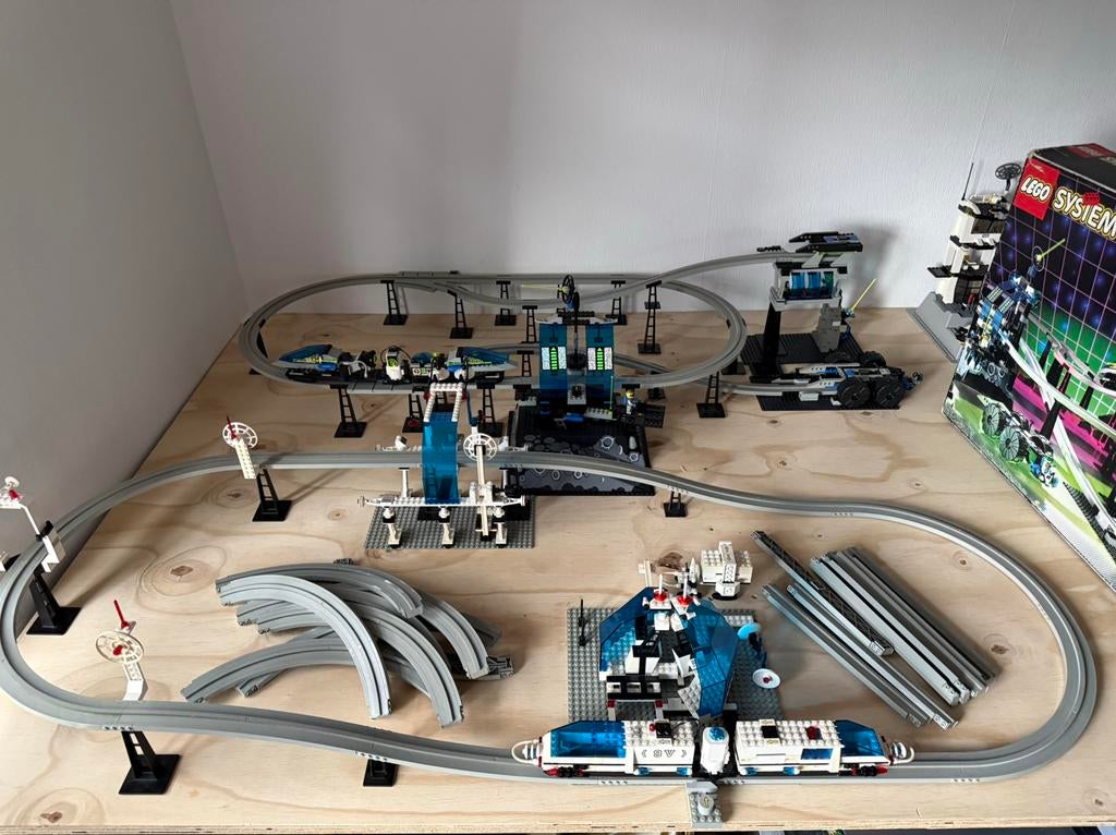Lego 6990/6991 en 2x 6921, Ophalen of Verzenden, Gebruikt