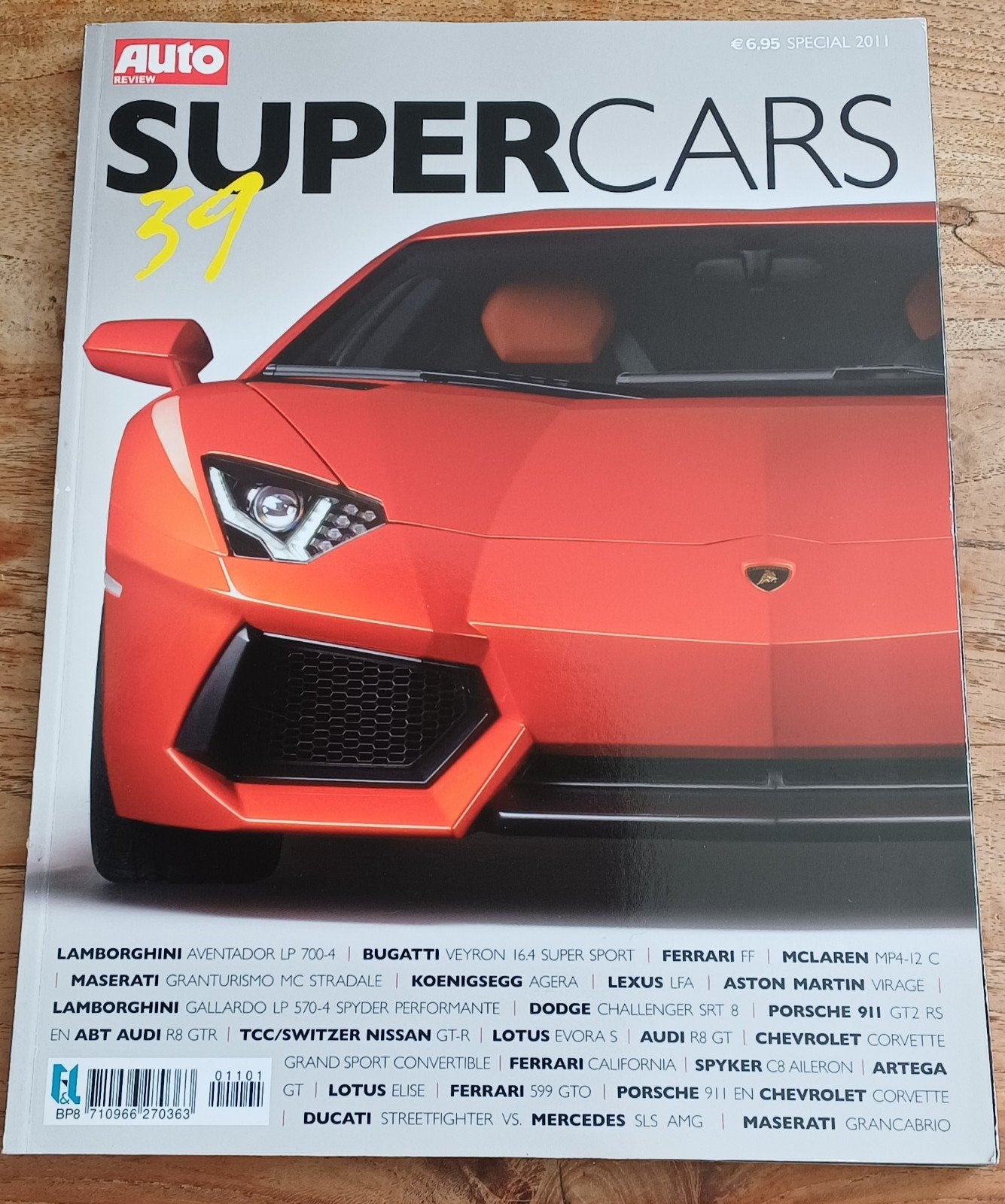 Auto Review Supercars Special 2011 - Lamborghini Cover, Ophalen of Verzenden, Zo goed als nieuw, Auto Review