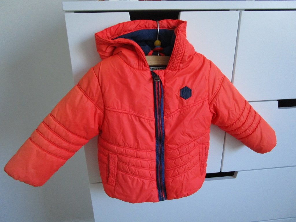 Tumble 'n Dry maat 80 - vrolijk warm winterjasje, Tumble 'n Dry, Gebruikt, Ophalen of Verzenden, Jasje
