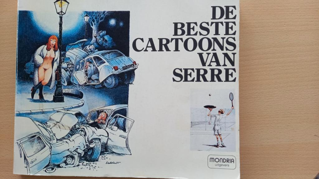 De Beste Cartoons van Serre - Mondria Uitgevers, Eén stripboek, Ophalen of Verzenden, Gelezen, Serre