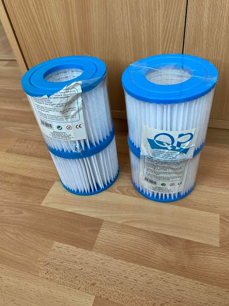 4 filters voor jacuzziof zwembad nieuw, Ophalen of Verzenden, Zo goed als nieuw, Filter