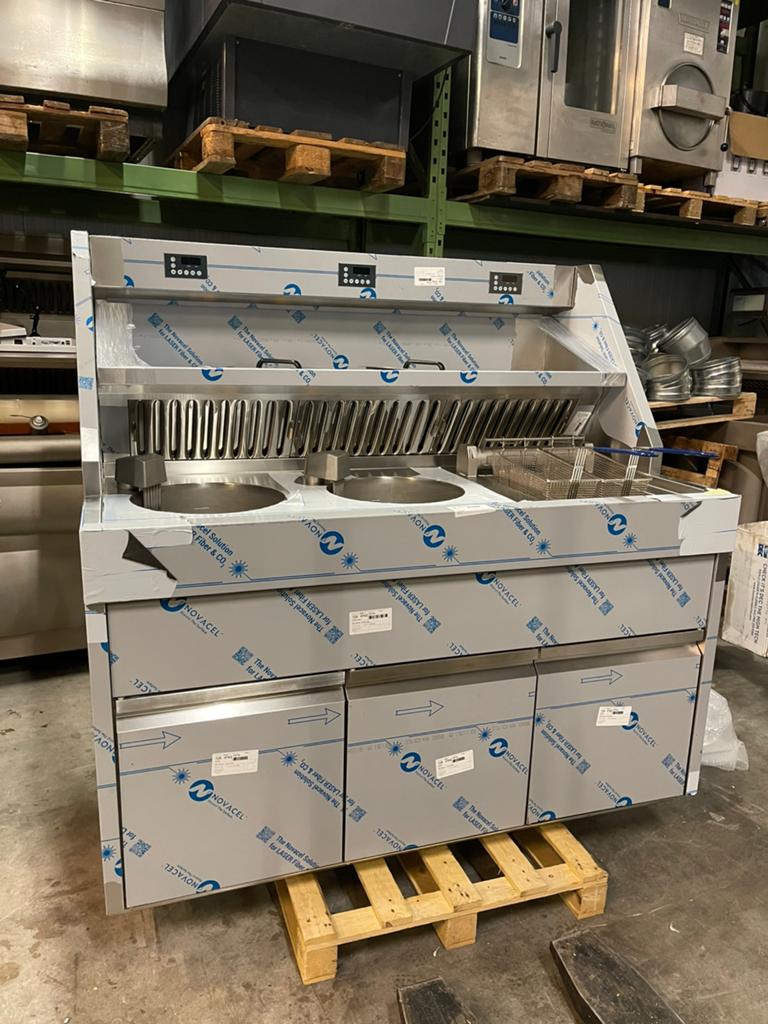 Bakwand Cafetaria friteuse 400 Volt. VAN €22.000,- voor €15k, Ophalen, Fornuis, Frituur en Grillen