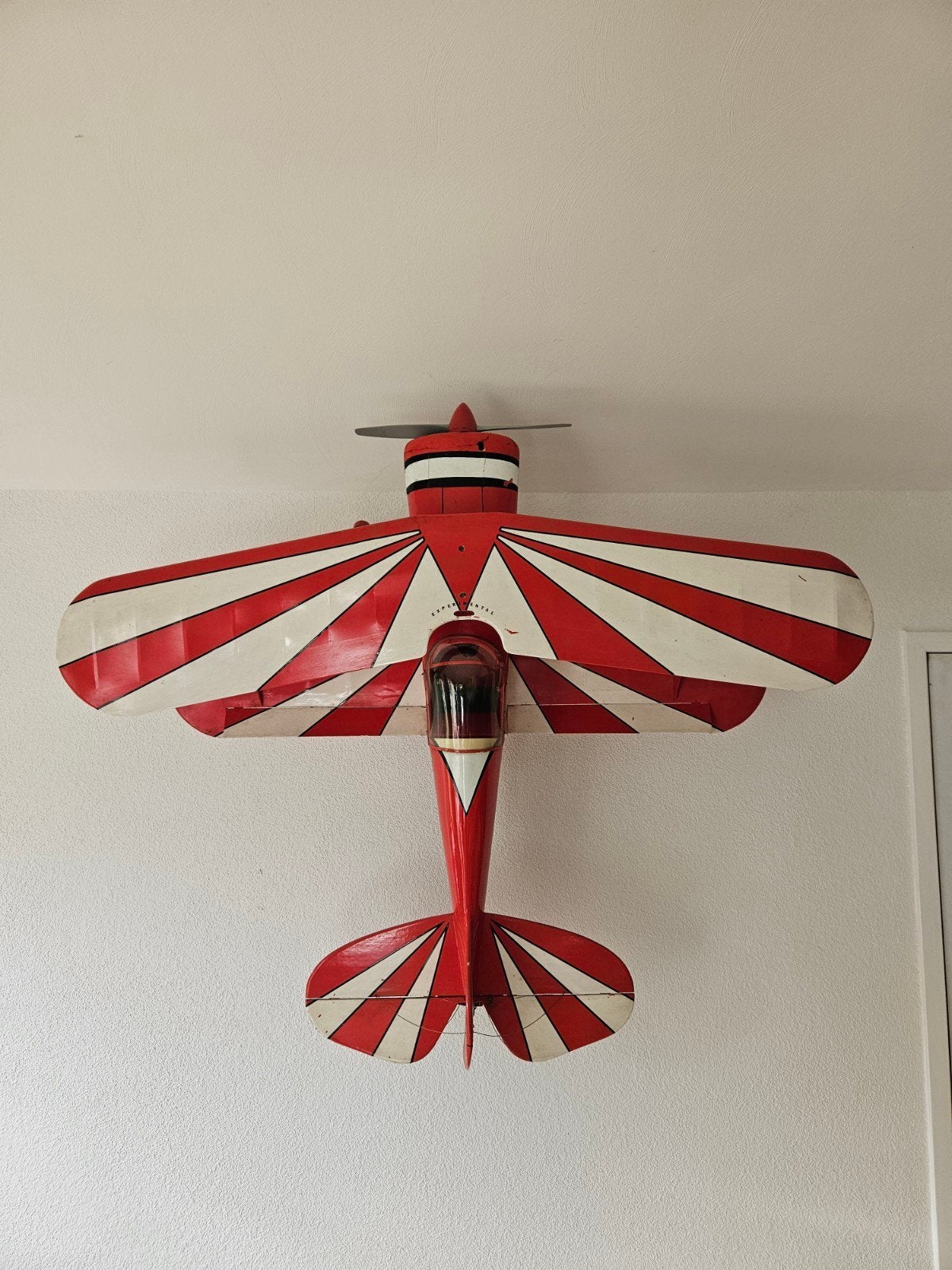 interieur eyecatcher RC plane dubbeldekker vliegtuig mancave, Ophalen, Gebruikt, Elektro
