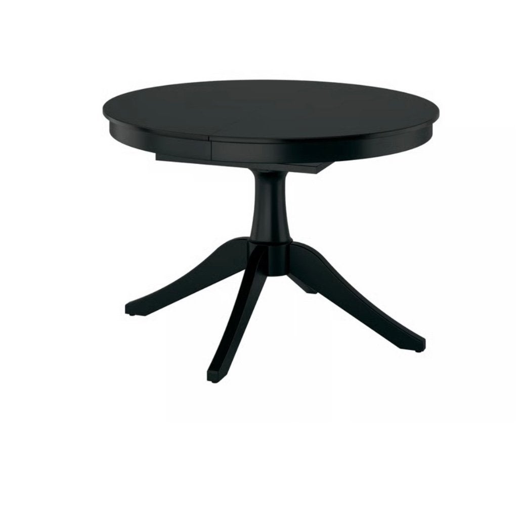Tafel uitschuifbaar IKEA, Ophalen, 100 tot 150 cm, Rond, Zo goed als nieuw