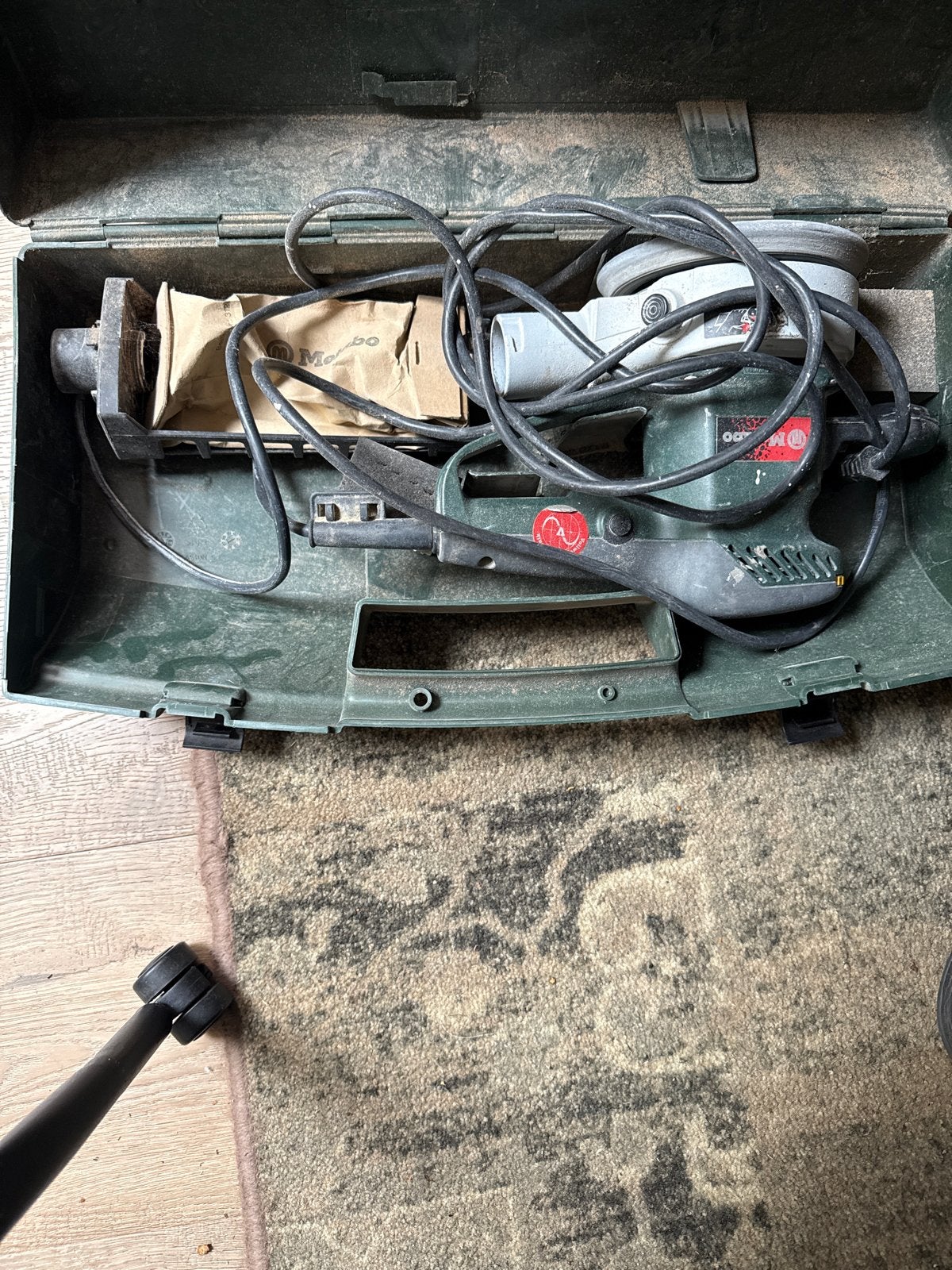 Metabo Vlakschuurmachine - Gebruikt, in goede staat, Ophalen of Verzenden, Gebruikt, Minder dan 600 watt, Vlakschuurmachine