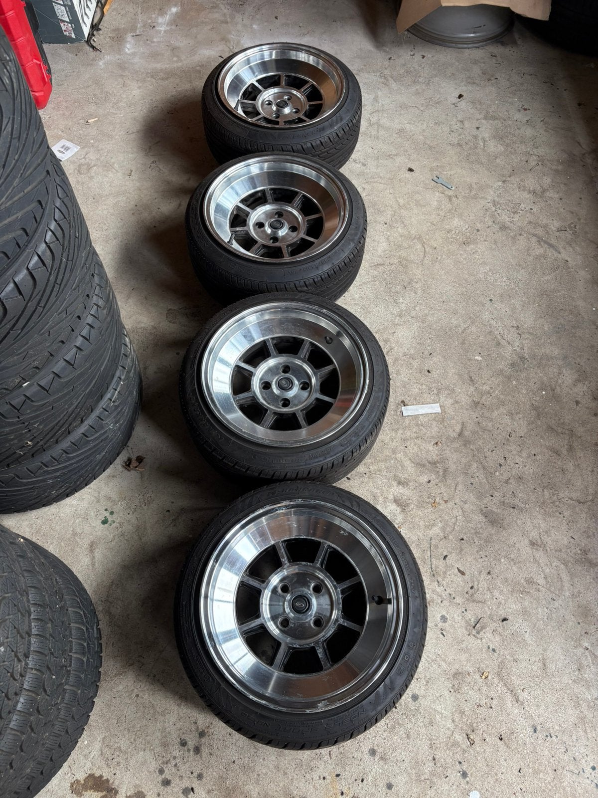 Rota Shakotan 4x100 15x8j 185/45r15, Ophalen, Gebruikt, 15 inch, Velg(en)