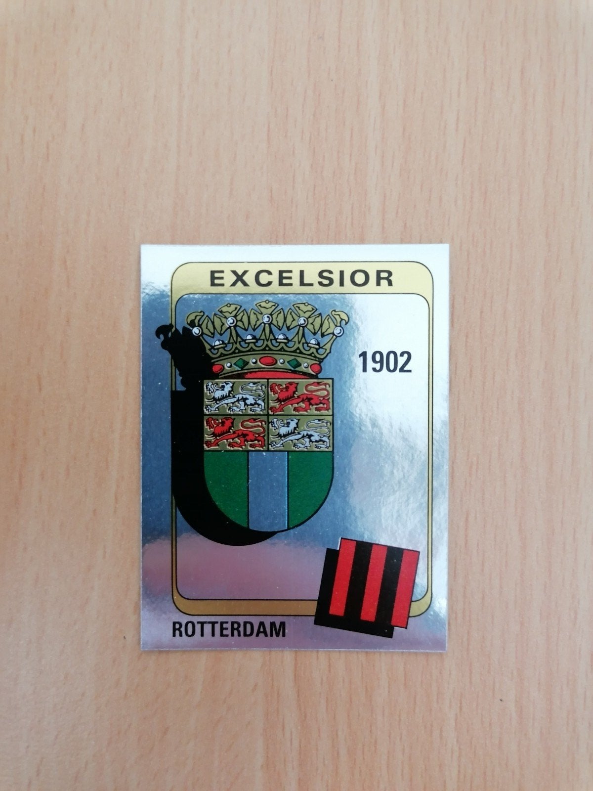 Panini Voetbal 84 #73 Excelsior embleem., Verzamelen, Ophalen of Verzenden