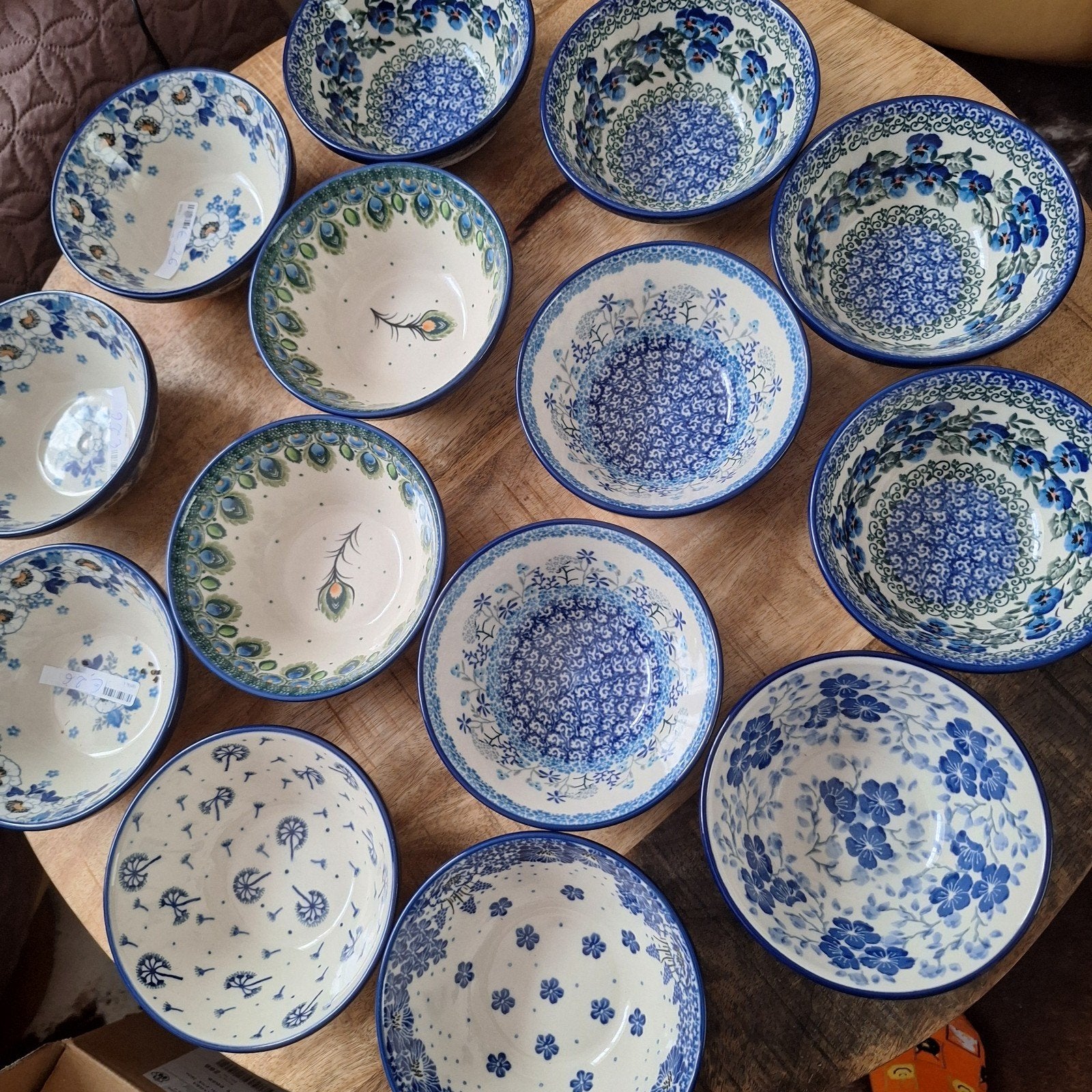 Diverse schaaltjes Bunzlau Castle Pools keramiek-nieuw, Overige merken, Keramiek, Nieuw, Ophalen of Verzenden