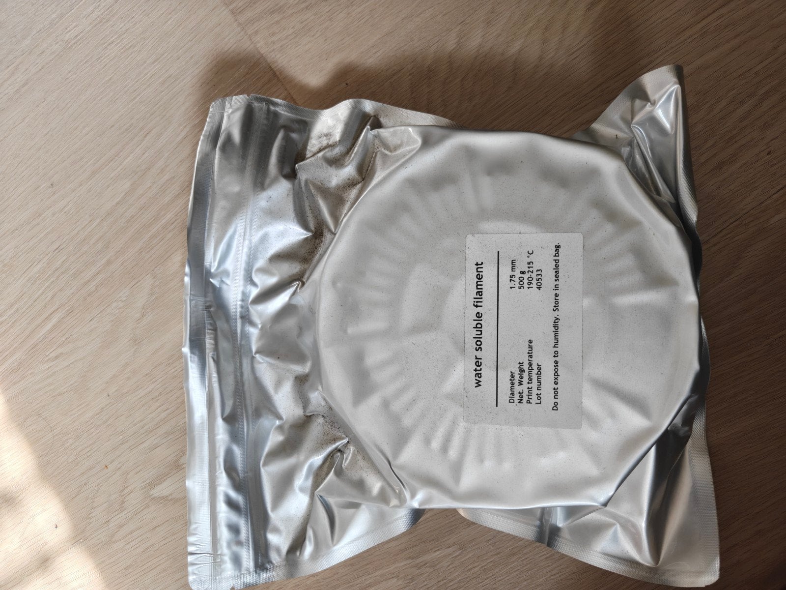 30x Oplosbaar Filament 1.75mm 500g, Computers en Software, Verzenden, Nieuw, Filament