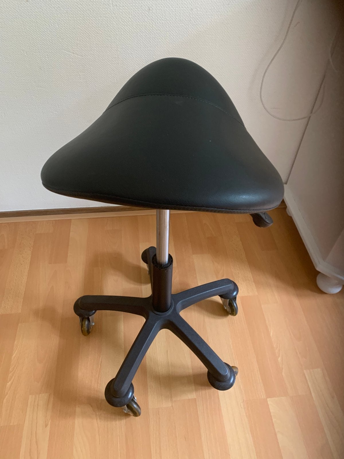 Zadelkruk - Kappersfiets, Ophalen of Verzenden, Zo goed als nieuw, Zwart, Bureaukruk