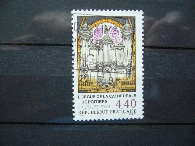 Frankrijk  1994  Mi 3036  Orgel, Ophalen of Verzenden, Gestempeld