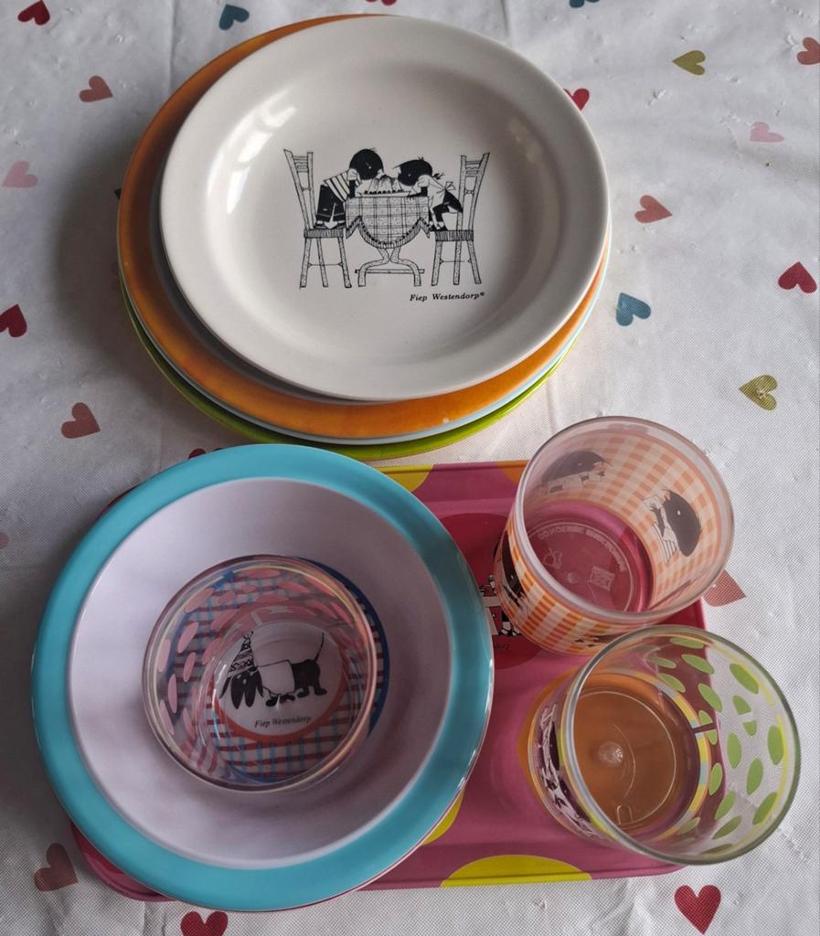 Jip en Janneke diverse kinderservies, Ophalen of Verzenden, Gebruikt