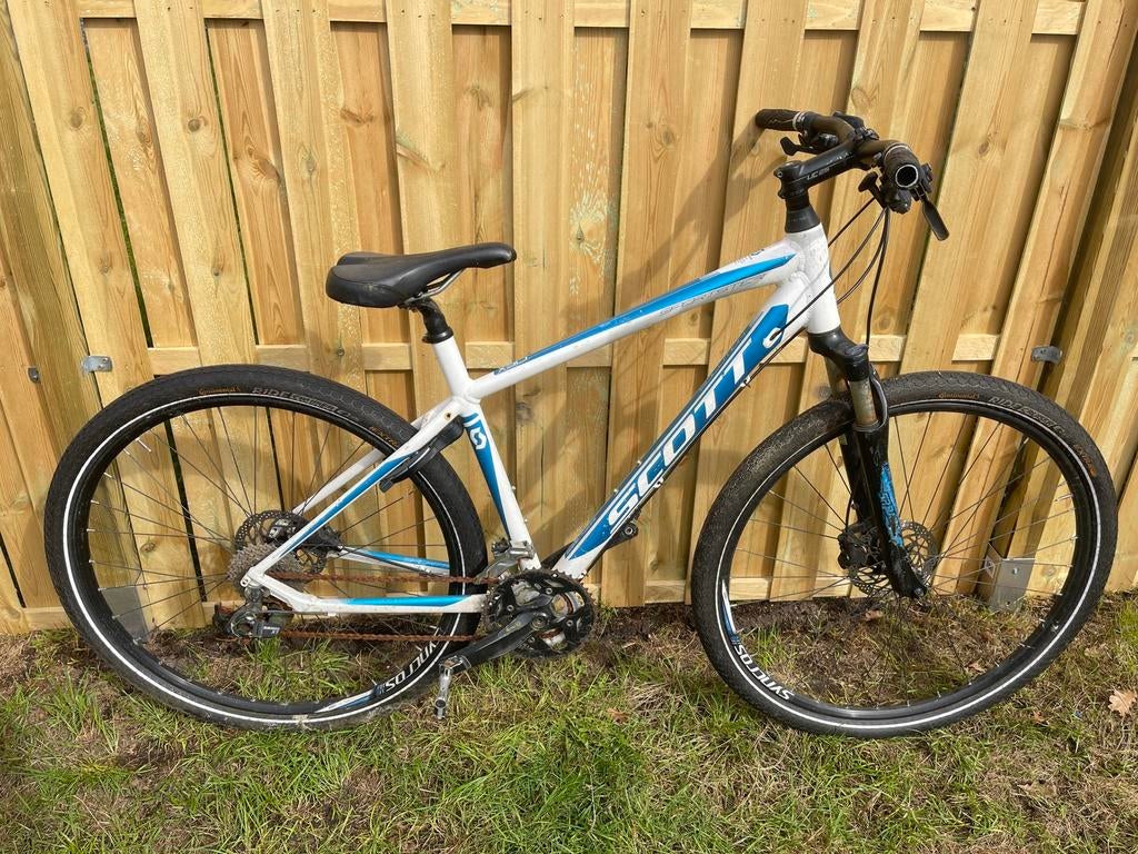 Scott fiets met schijfremmen – opknapper, Fietsen en Brommers, Fietsen | Mountainbikes en ATB, Gebruikt, Overige merken, Ophalen