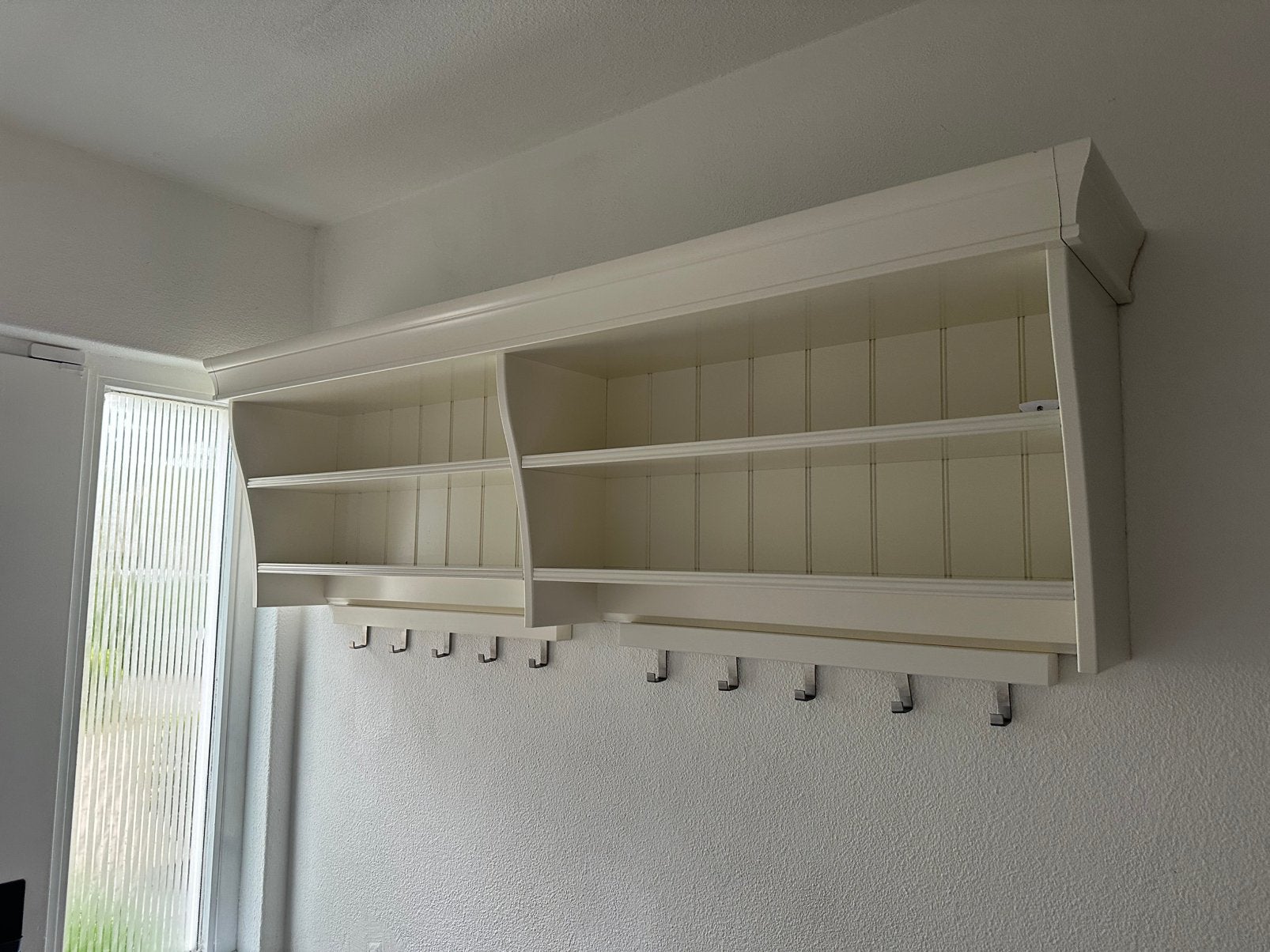 IKEA Wandkapstok met opbergrek, Ophalen, Zo goed als nieuw