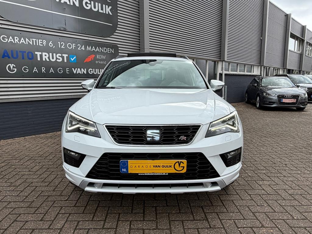 SEAT Ateca 2.0 EcoTSI FR 4DRIVE 190PK Automaat,Trekhaak,Pano, Automaat, Gebruikt, Ateca, Wit