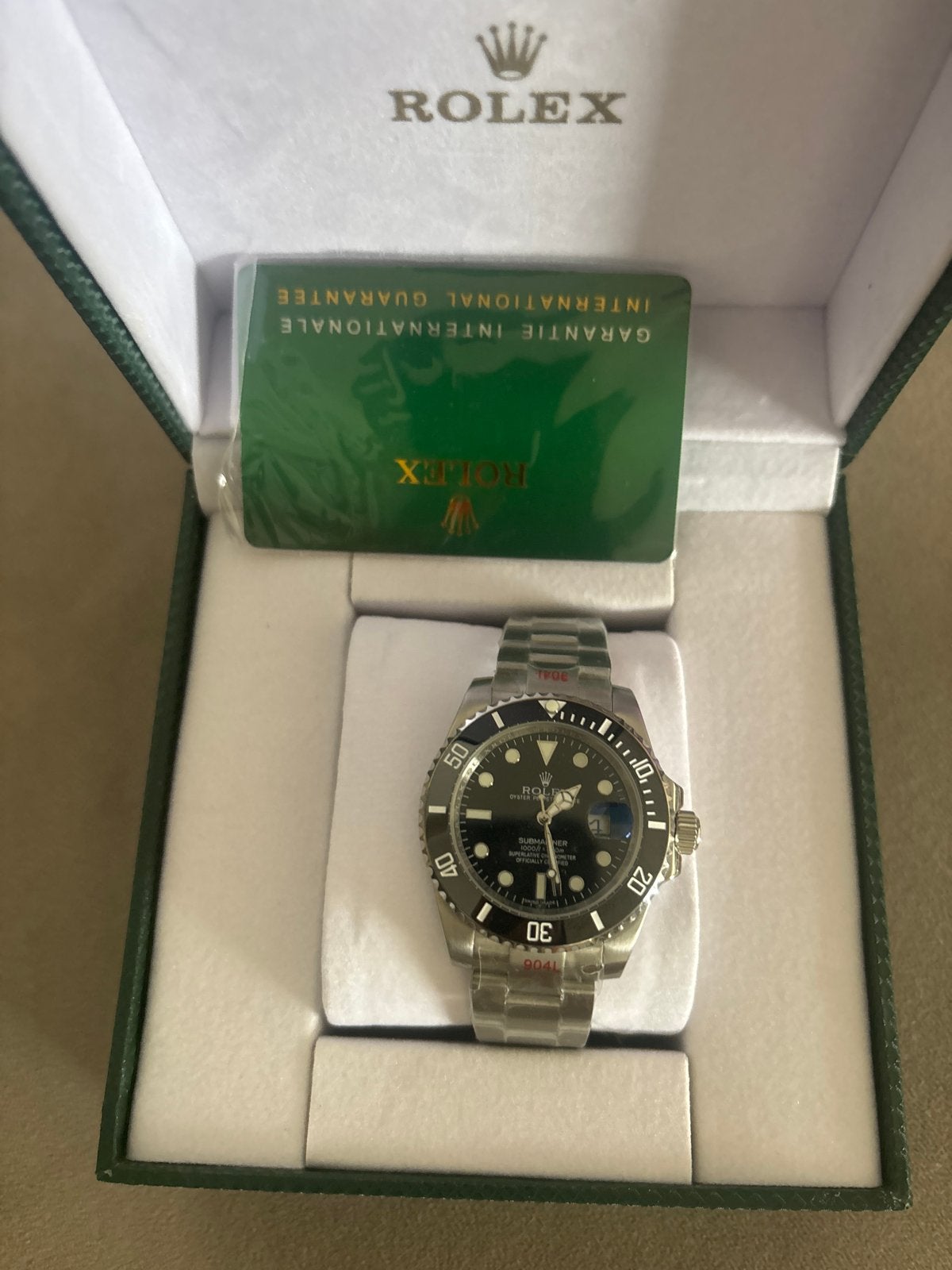 Bieden Rolex Submariner date met oysterband bieden, Polshorloge, Nieuw, Ophalen of Verzenden, Rolex