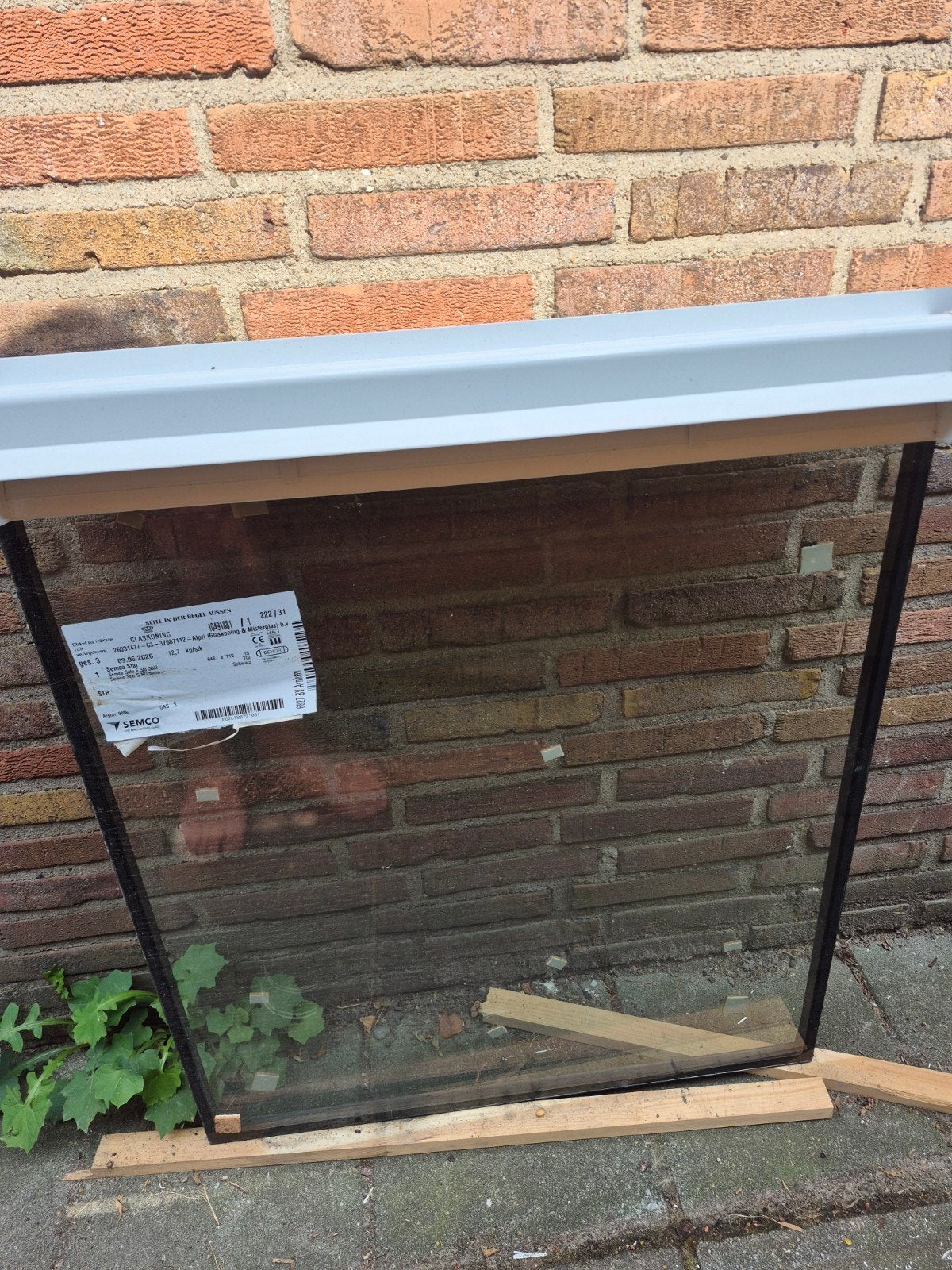 Nieuw hr++ dubbelglas met ducomax ventilatierooster, Ophalen, Minder dan 80 cm, Minder dan 80 cm, Nieuw