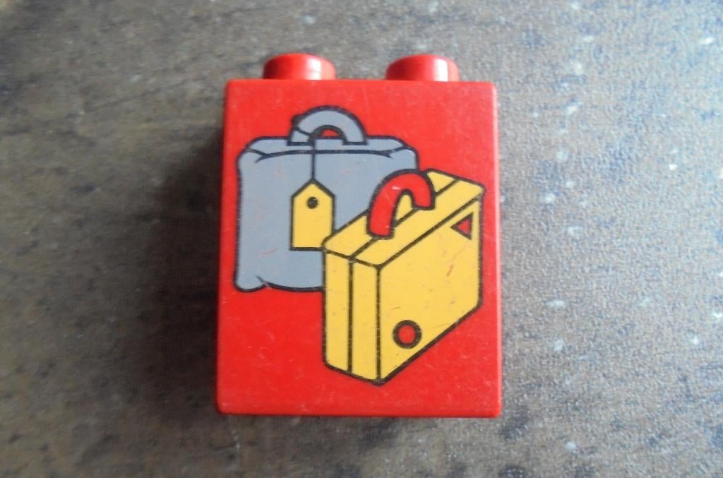 Lego Duplo Brick 1x2x2 (zie foto's) 3, Ophalen of Verzenden, Gebruikt, Losse stenen, Duplo