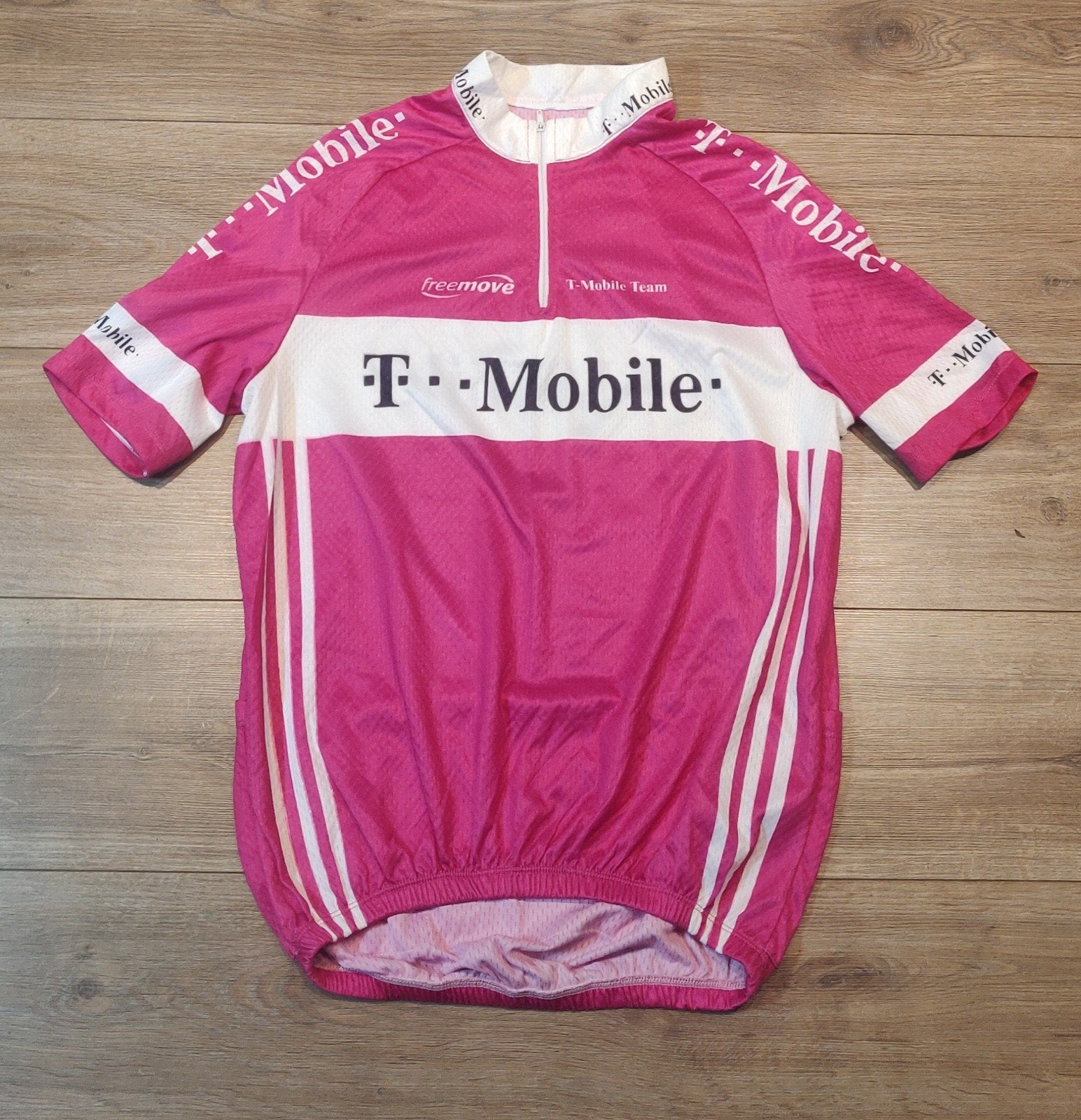 Wielershirt T-Mobile, Sport en Fitness, Ophalen of Verzenden, Zo goed als nieuw, Kleding