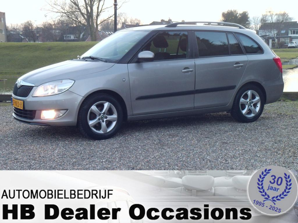 Skoda Fabia Combi 1.2 TDI Greenline - Airco (bj 2010), Voorwielaandrijving, Euro 5, 1199 cc, Beige