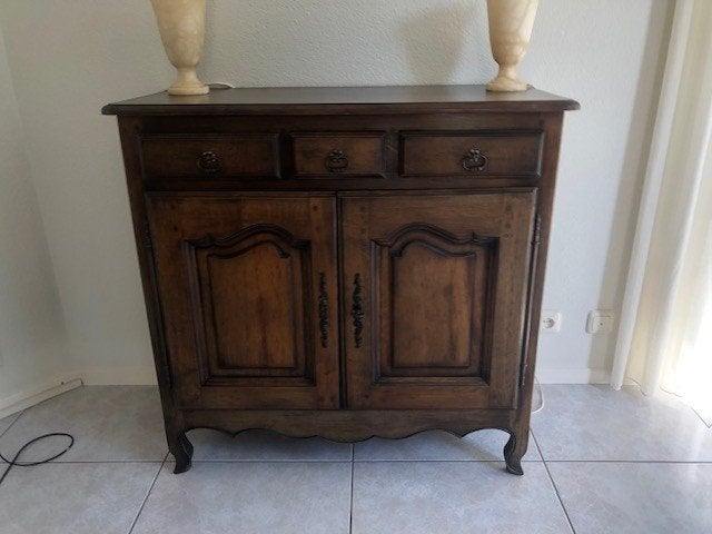 dressoir, Ophalen, 100 tot 150 cm, Eikenhout, Met lade(s)
