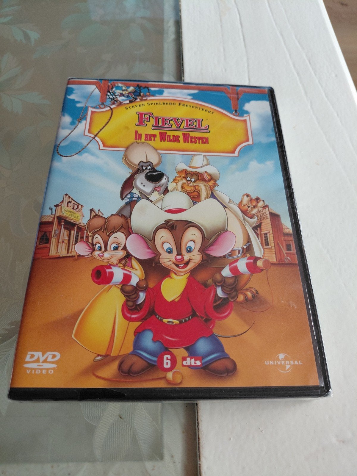 Fievel: In Het Wilde Westen NIEUW IN SEAL dvd., Europees, Tekenfilm, Alle leeftijden, Ophalen of Verzenden