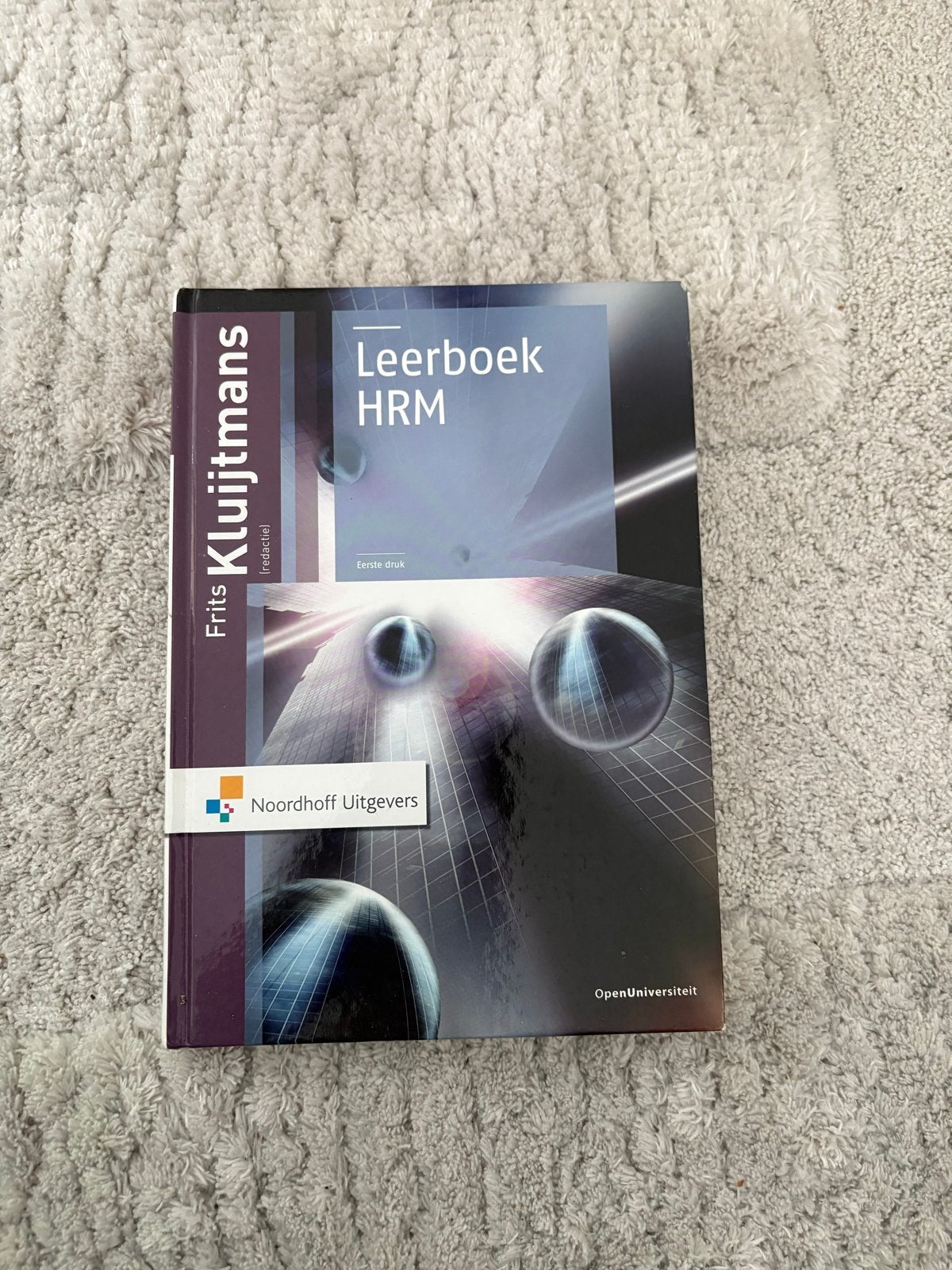 Leerboek HRM - Frits Kluijtmans (Open Universiteit), Boeken, Ophalen of Verzenden, Gamma, Zo goed als nieuw, WO