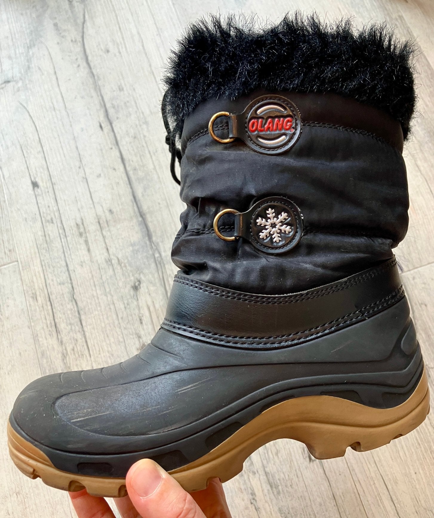 Snowboots Olang maat 31/32, Ophalen, Gebruikt, Jongen of Meisje, Laarzen