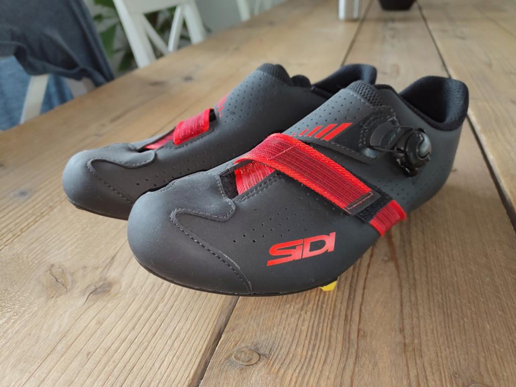 Sidi Prima Racefietsschoenen Zwart/Rood maat 44, Heren, Schoenen, Overige maten, Ophalen of Verzenden