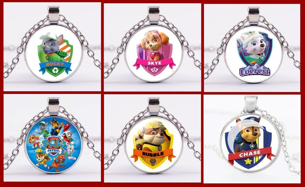 Hartstikke leuke PAW PATROL Halskettingen voor € 5,95 p/st., Verzenden, Nieuw, Overige kleuren, Ketting