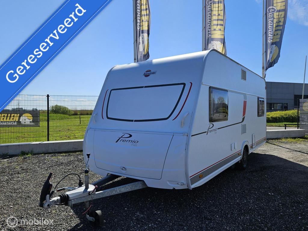 BURSTNER PREMIO PLUS 510TK|HEFBED|STAPELBED|7 PERSOONS|MOVER, Caravans en Kamperen, Caravans, Overige typen, 7 tot 8 meter, Bedrijf