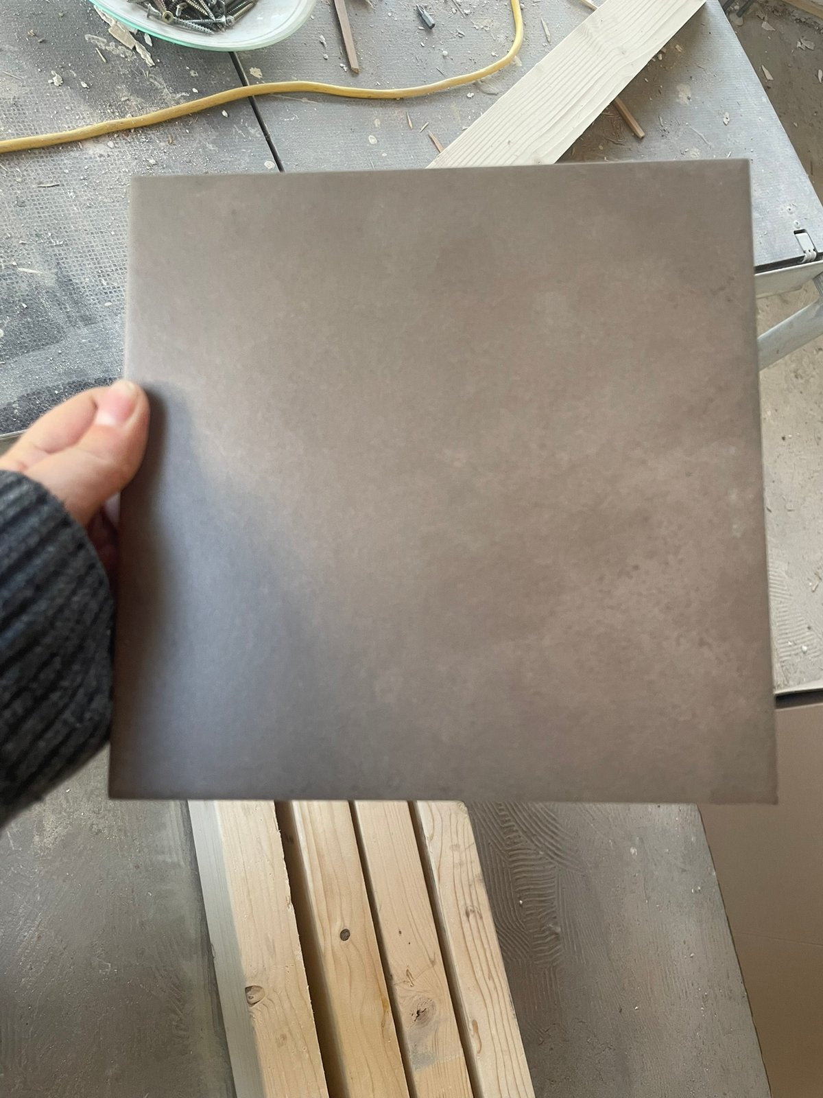 Moka kleur tegels, Ophalen, Nieuw, Minder dan 20 cm, Minder dan 5 m²