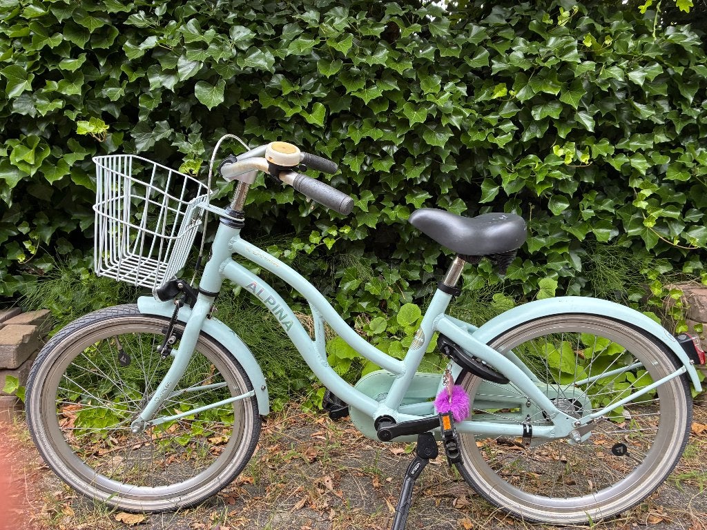 Meisjes fiets 20 inch, Ophalen, Terugtraprem, Gebruikt, Alpina