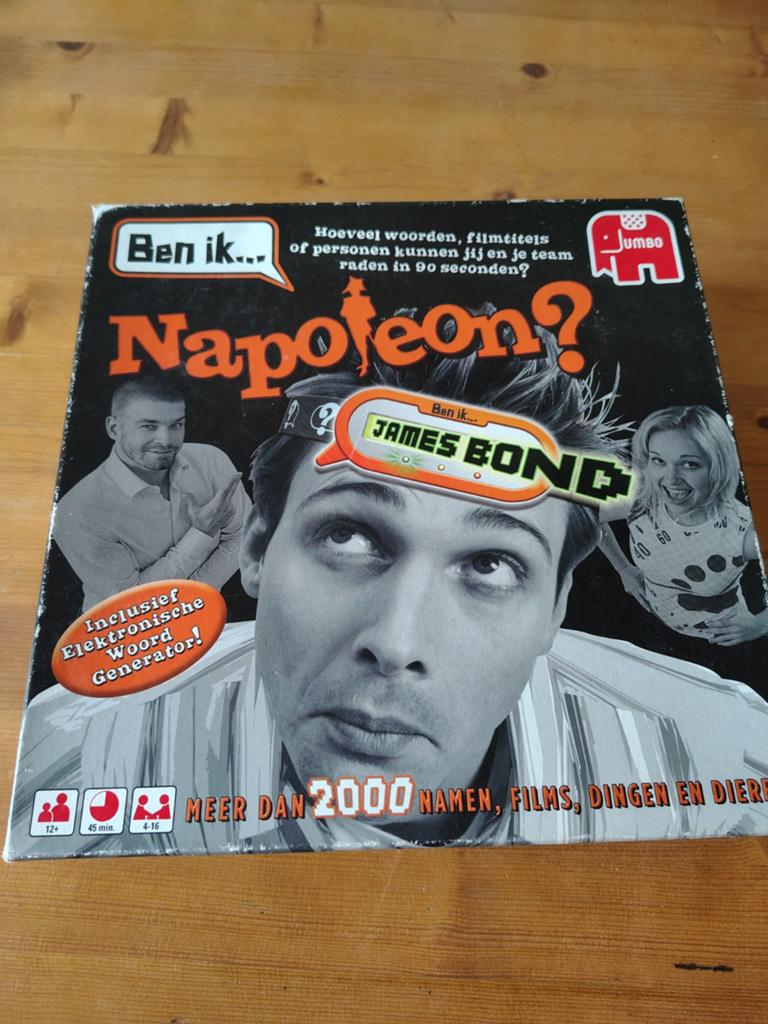 Ben ik Napoleon? Bordspel met elektronische woordgenerator, Hobby en Vrije tijd, Gezelschapsspellen | Bordspellen, Vijf spelers of meer