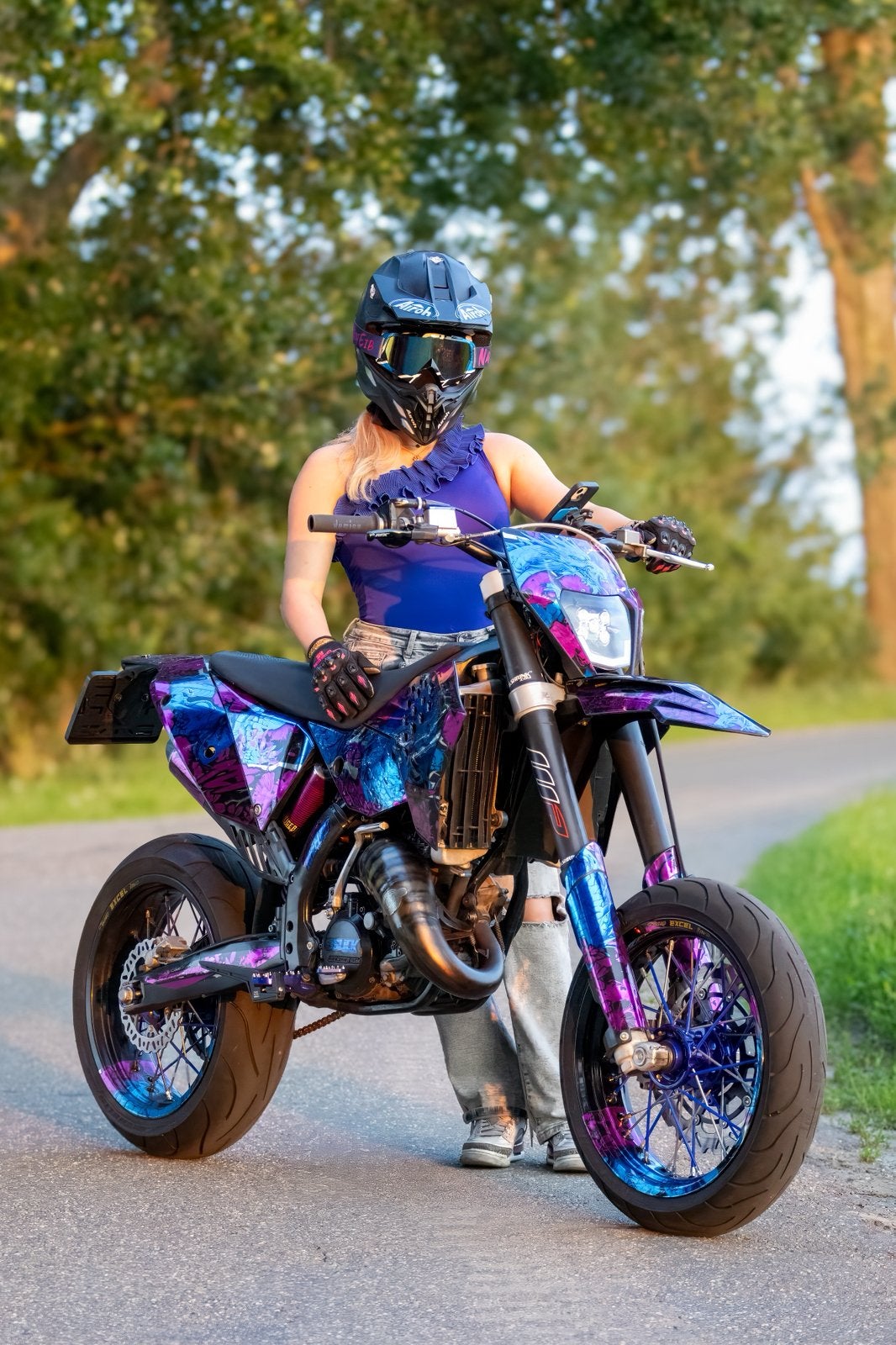 KTM 125 EXC Supermoto 2T | 2-Takt | Veel extra’s, Sportuitlaat, Gebruikt, Particulier, 125 cc