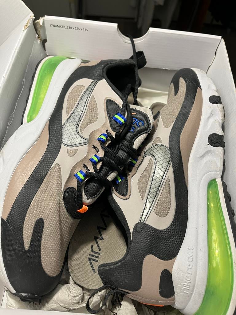 Nike Air Max 270 React sneakers, Kleding | Dames, Schoenen, Gedragen, Sneakers of Gympen, Overige kleuren, Ophalen of Verzenden
