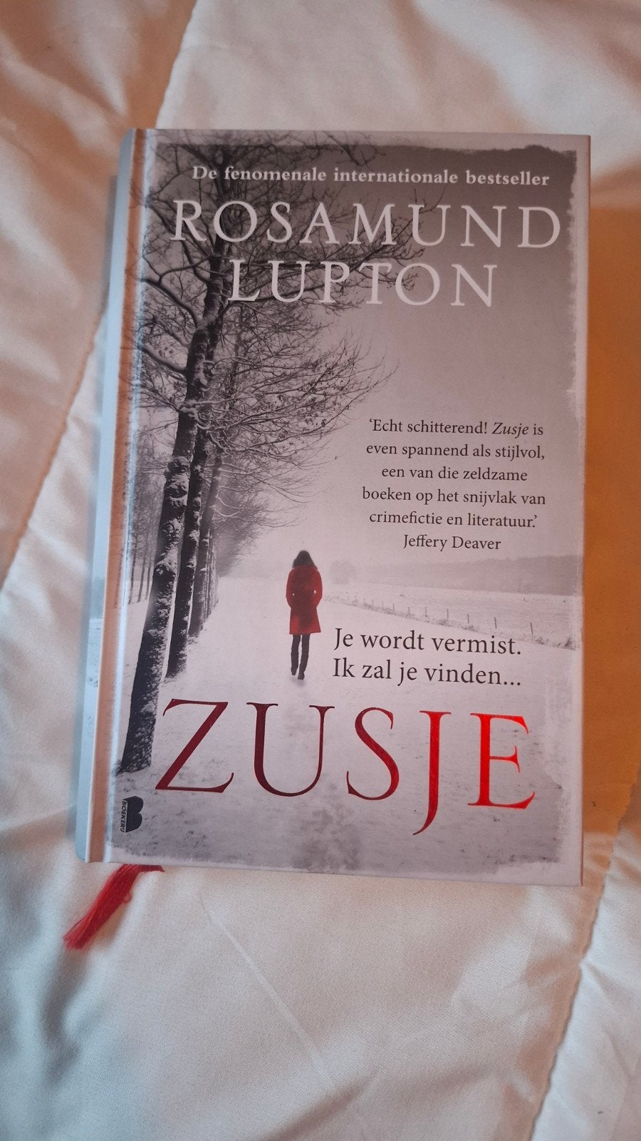 Zusje - Rosamund Lupton (Thriller), Ophalen of Verzenden, Zo goed als nieuw, Rosamund Lupton, Europa overig