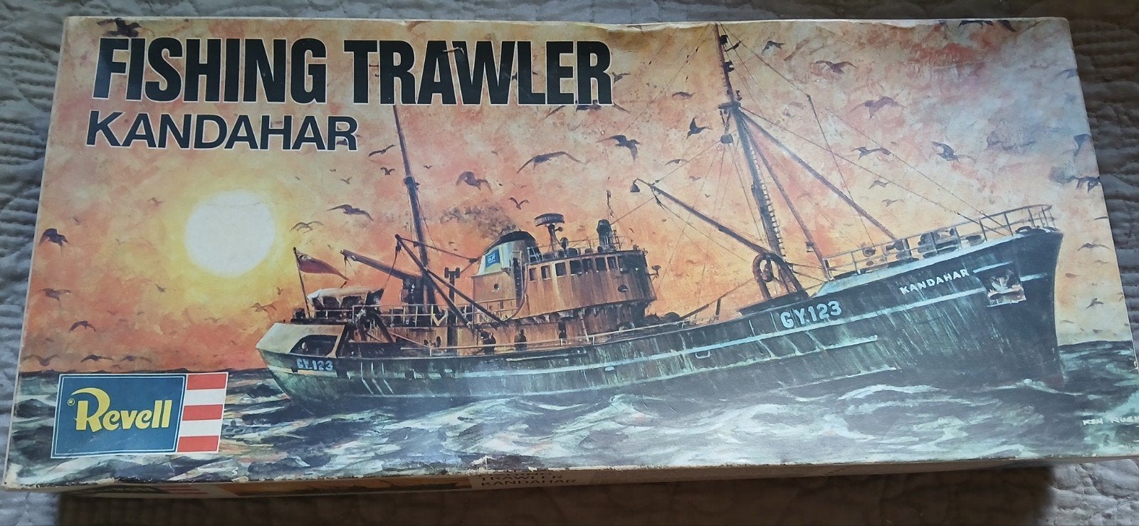 Vibtage Revell Kandahar Vissers Trawler Modelbouwdoos, Ophalen of Verzenden, Nieuw, Revell