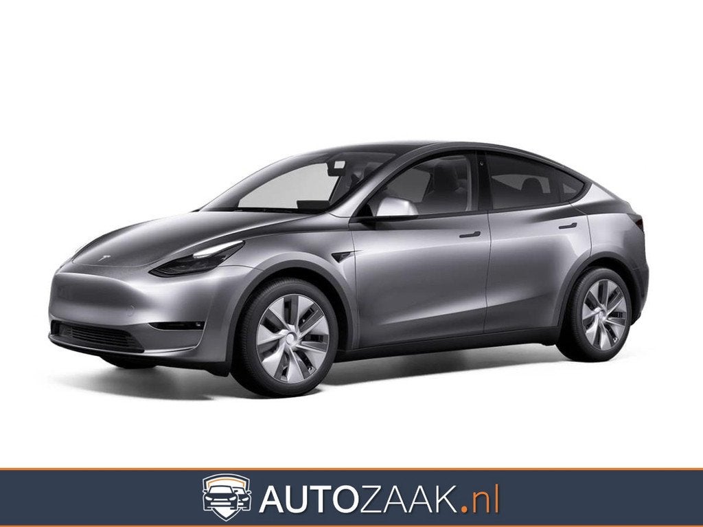 Tesla Model Y Long Range AWD | Trekhaak | SOH 96%, Auto's, Tesla, Automaat, 12 maanden, Stof, Gebruikt