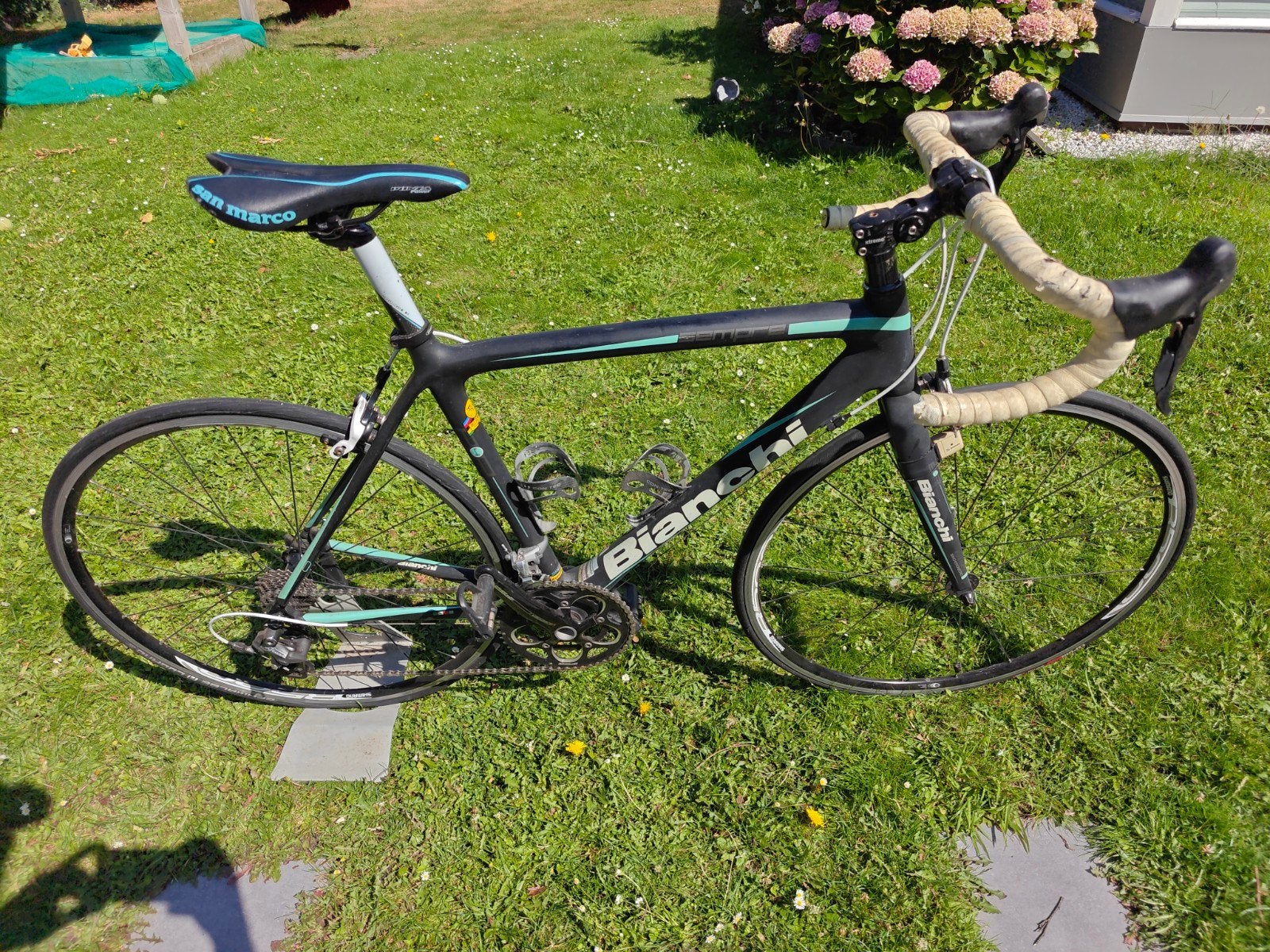 Bianchi Sempre racefiets - Carbon - Heren, Gebruikt, Carbon, Meer dan 20 versnellingen, Ophalen
